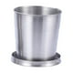thumbnail image 2 of Fiudx Vaso de Chupito Plegable de Acero Inoxidable para Emergencias, Diseño Plegable a Prueba de Fugas, Portátil, Ideal para Acampar, Ir de Fiesta y Aventuras Al Aire Libre. Tamaños: 75 Ml, 150 Ml y, 2 of 6