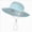 B30-Light Blue, variant on Outdoor Kids Sun Hat UPF 50+ Quick Dry Adjustable Bucket Hat Windproof Waterproof Beach Fishing Safari Hat for Boys Girls 2-7 Years