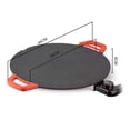 thumbnail image 5 of Sarten Electrico Antiadherente Comal Parrilla Barbacoa 1800w, 5 of 5