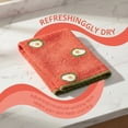 thumbnail image 5 of Unique Bargains 2 Pack Absorbent Quick Dry Hand Towels Fruit Embroidered Red 29" x 13", 5 of 5