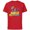 Red, variant on Marvel Rocket Raccoon and Groot Toony Have a Super Birthday - Short Sleeve Cotton T-Shirt for Adults - Customized-Black