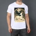 thumbnail image 2 of Basic Oversize Tees For WomenDeer Loose Boyfriend Shirts Casual Blouse round neck, 2 of 5