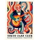 thumbnail image 3 of Pósteres e impresiones de lienzo con diseño de pez koi abstracto, pulpo, jazz, Tokio, estética japonesa, arte de pared para decoración de sala de estar, 3 of 5