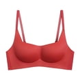 thumbnail image 5 of SOOMLON Balconette Bras for Women Wireless Pushup Brassiere Adjustable Strap Molded Bralette Breathable Everyday Bras, 5 of 5