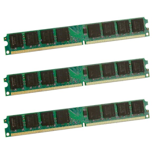 3X 2GB DDR2 RAM Memory 1.8V 800Mhz PC2 6400 PC Ram Memoria for Intel Desktop Memory DIMM 240Pins.