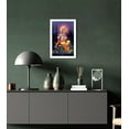 thumbnail image 5 of IBA Indianbeautifulart Lord Krishna Picture Frame Religious Poster White Wall Frame Deity Photo Frame Wall Decor&nbsp;For Home/ Office/ Temple-6 x 8 Inches, 5 of 7