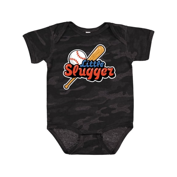 Inktastic Little Slugger Boys or Girls Baby Bodysuit