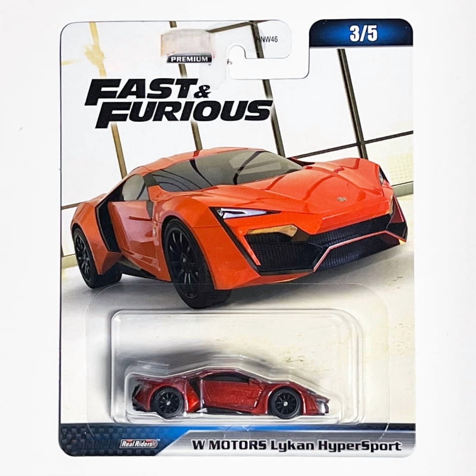 Fast & Furious Set de 5 Véhicules 1/64 Hot Wheels Premium HNW46-979C