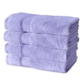 thumbnail image 1 of Gogreen 100% Cotton Bath Towel Sets of 4 Pieces, 4 Bath Towel, Highly Absorbent Towels for Bathroom, Gym, Hotel (Light Purple), 1 of 8