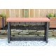 thumbnail image 2 of ZYPPPA Bench, Redwood Top with Black Sides, 1 Pack - Proudly Made in The USA, Click and Lock Hardware-Free Assembly, Durable and Stylish Outdoor Seating, 2 of 8