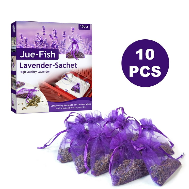 Lavender Sachets for Drawers and Closets: 20 Lavender Bags with Dried  Lavender Flowers – Closet Freshener, Closet Scent – Lavender Sachet Bags  Lavodia