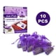 thumbnail image 2 of Paquete de 10 bolsitas de lavanda para cajones y ars: bolsitas de lavanda seca 100 % natural de lujo, aromas frescos y duraderos, para el hogar, la ropa y el coche. Ambientador en sobres., 2 of 10