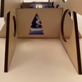 thumbnail image 4 of LLDYYDS Creative Holiday Bottle Holder with Advent Calendar for Christmas Party Beautiful Tree Rack Decorative Wood Hostess, 4 of 5