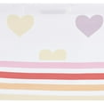 thumbnail image 4 of Fun and Playful Rainbow Hearts Printed Pattern Microfiber Bathroom Shower Curtain - Rainbow Hearts, 72 Inch, 4 of 5