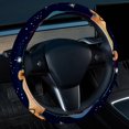 thumbnail image 2 of Collie 14.5 Inch Printing PVC Leather Car Wheel Cover Steering Wheel Cover Auto Accessories, 2 of 6