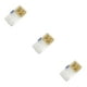 thumbnail image 2 of Riwesomey 200 Pieces Female/Male Copper Crimp Terminal Wear-resistant High Connectors Safety Lightweight Wire Set Electric Strength Type1 NO1, 2 of 6
