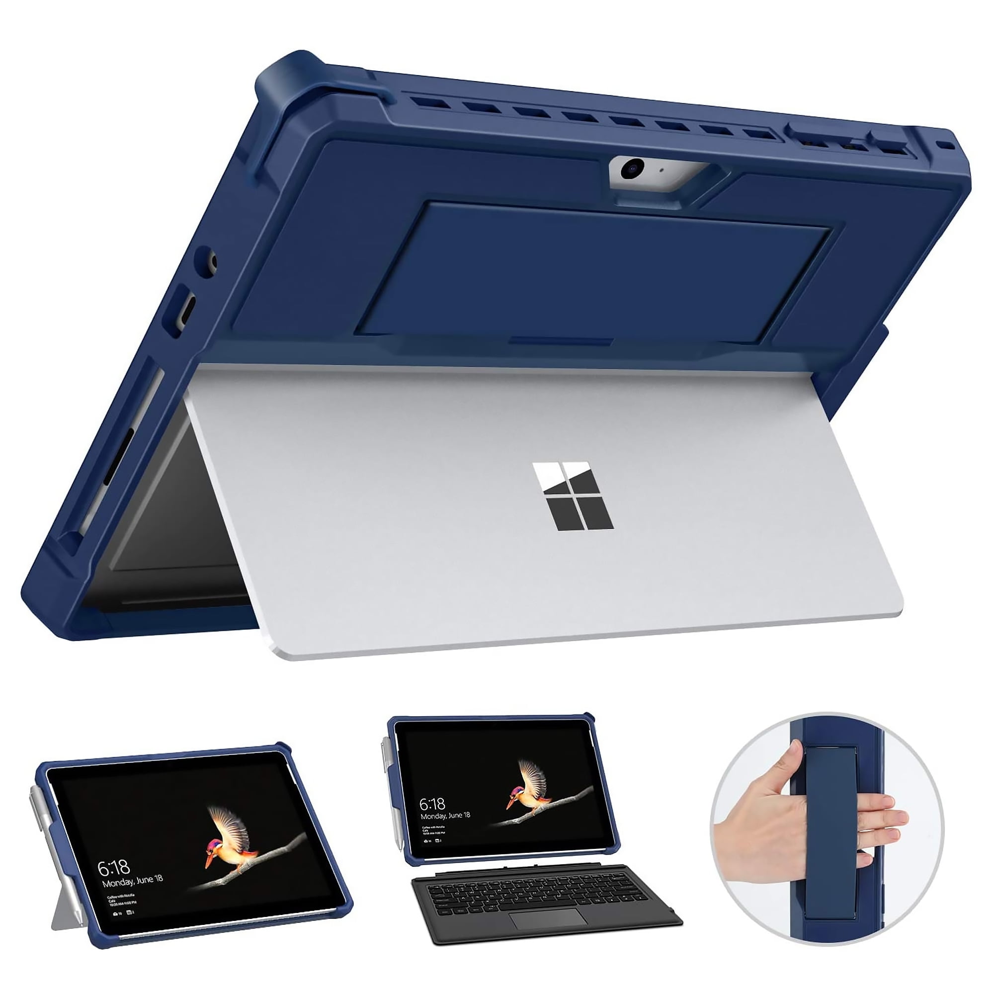 MoKo Case with Pen Holder for Microsoft Surface Go 2 10