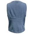 thumbnail image 5 of Zmoon Women's Short Slim Denim Vest, 5 of 5