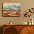 thumbnail image 4 of Chilfamy Desert Mountains Sky Art Modern Canvas Prints Wall Decor for Home and Office Ready To Hang - Ideal Choice for Room Decor 16x12in, 4 of 6