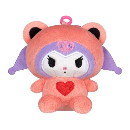 3" Plush Clip (Clip-On Plush) (Valentine) (Kuromi) Walmart Exclusive