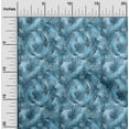 thumbnail image 2 of oneOone Cotton Poplin Blue Fabric Tropical Sewing Craft Projects Fabric Prints By Yard 56 Inch Wide, 2 of 5