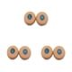 thumbnail image 2 of Injueey Cojines Almohadillas para los oídos Reemplazo de orejeras para auriculares Bose OE2 Caqui Type1 NO1, 2 of 6