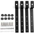 thumbnail image 1 of VPZMT Soporte de montaje universal para alforjas de motocicleta, resistente, ajustable, kit de soporte de montaje para alforjas rígidas, se adapta a Harley Honda Suzuki Kawasaki Motorcycle Cruiser, 1 of 5