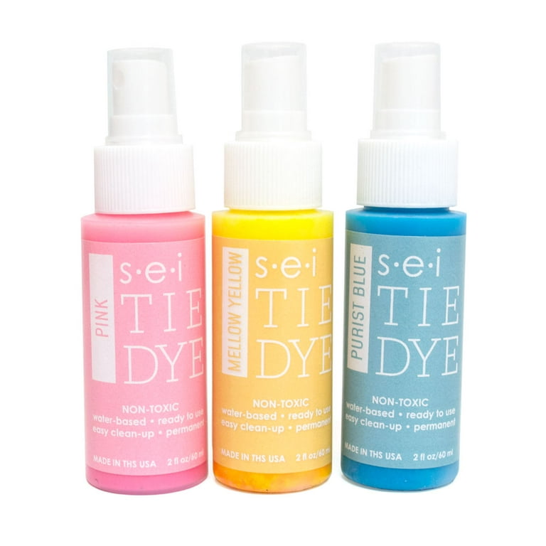  S.E.I. Camo Tie-Dye Kit, Fabric Spray Dye, 3 Colors