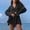Black, variant on MAIHAN Women Summer Outfits Summer Beach Vacation Clothes Short Sleeve Sets Shorts Set 2 Piece Outfit Dressy Casual Outfits for Women