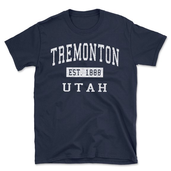 Tremonton Utah Classic Established Men's Cotton T-Shirt