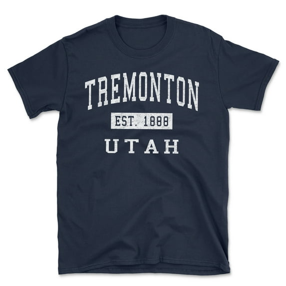 Tremonton Utah Classic Established Men's Cotton T-Shirt