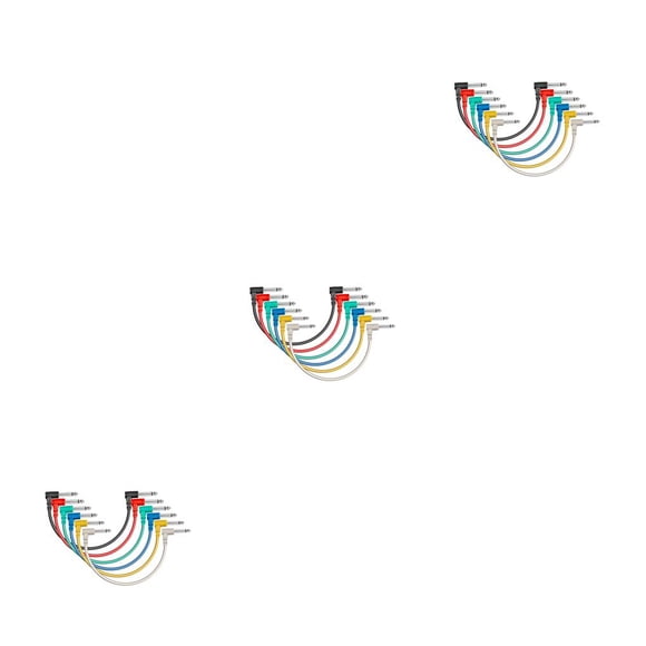 Cable de Pedal de Efecto Naiovety 6 Piezas Cables de Bajo Eléctrico Accesorio Type1 NO1