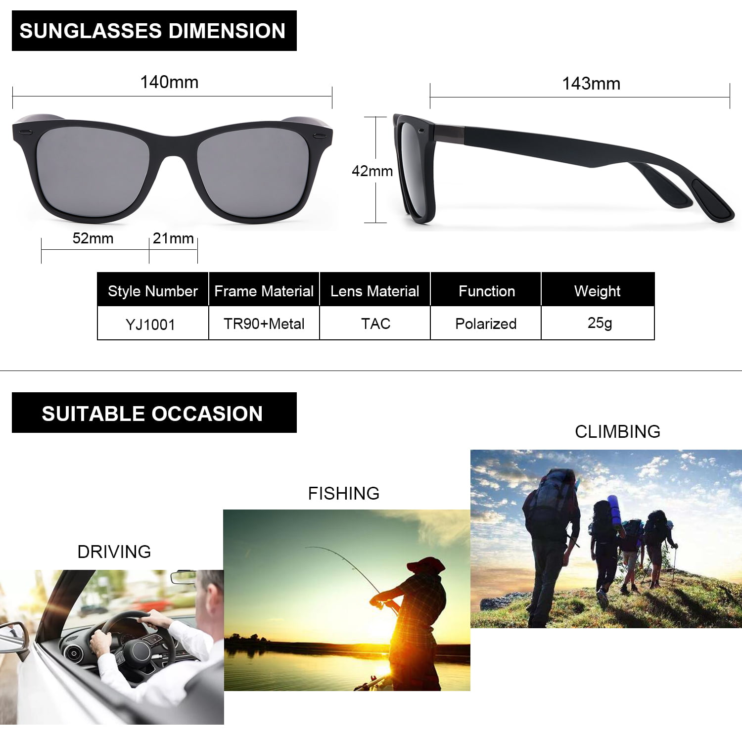 Polarized Sunglasses Men Womens Sunglasses Polarized Uv Protection Mens  Sunglasses For Driving & Fishing & Sports Uv 400 