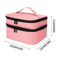 thumbnail image 6 of Sewing Organizer under $5! CQCYD Double Layer Sewing Supplies Organizer, Large Capacity Storage Bag with Multiple Pockets, Portable Travel Sewing Basket for Accessories, 6 of 9