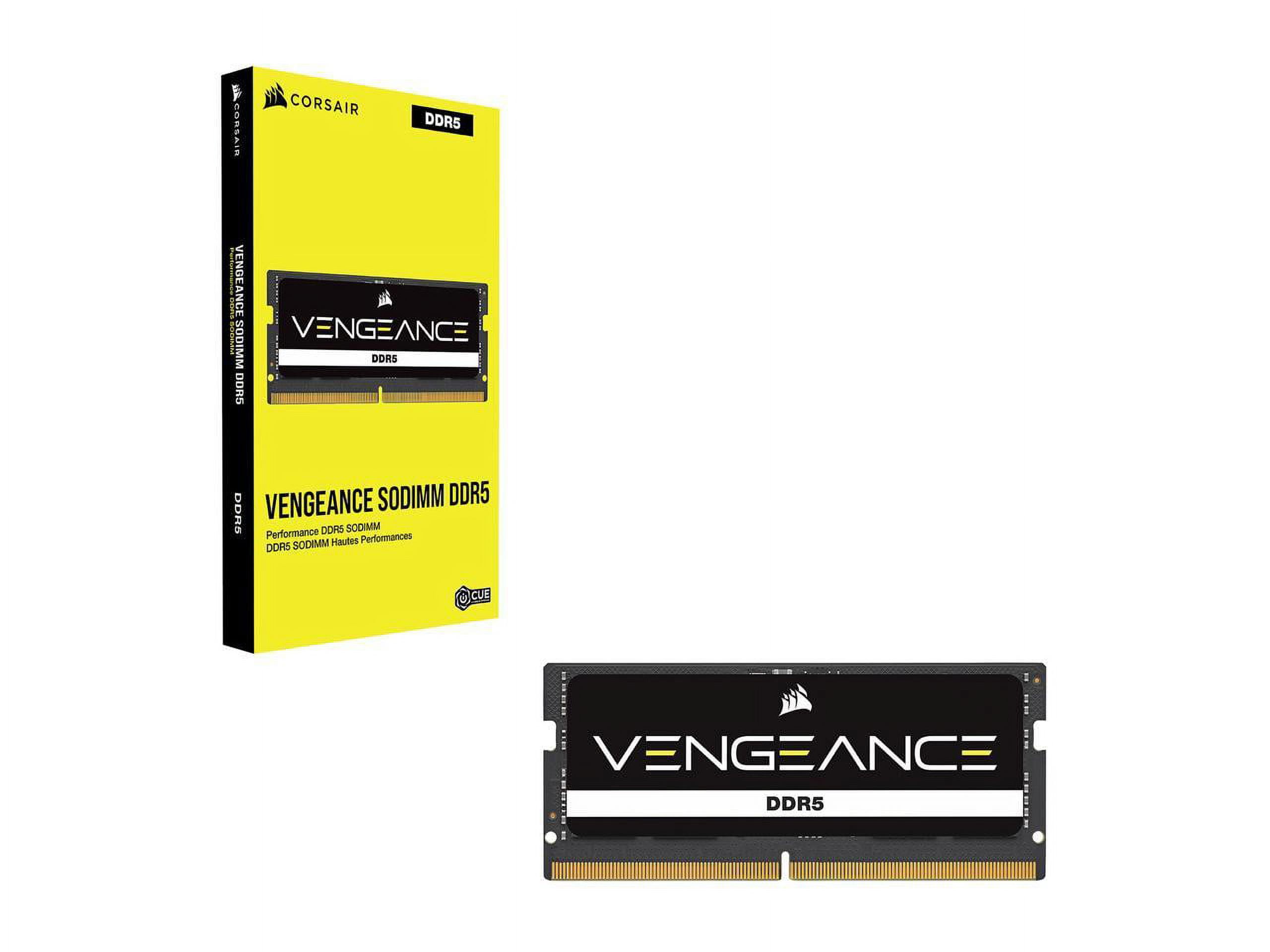 CORSAIR Vengeance 32GB DDR5 4800 Gaming Laptop Memory, PC4