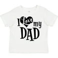 thumbnail image 3 of Inktastic I Love My Dad Boys or Girls Toddler T-Shirt, 3 of 5