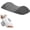 Dark Gray, variant on Sciatica Pillow, Ergonomic Memory Foam Lumbar Support Pillow for Bed, Waist Support for All Sleepers