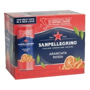 Sanpellegrino Aranciata Rossa Sparkling Drink 11.15 oz Pack of 2