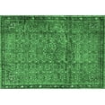 thumbnail image 1 of Ahgly Company Indoor Rectangle Persian Emerald Green Traditional Area Rugs, 3' x 5', 1 of 4