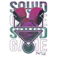 thumbnail image 2 of Women's Squid Game Symbols Graphic Tee White Small, 2 of 4