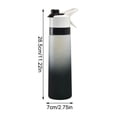 thumbnail image 3 of Gradual Fog Surface Water Cup, High Color Spray Sports Water Cup, Men's And Women's Water Spray Plastic Cups, Gift Cups, 3 of 3