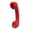 Red, variant on Wireless Bluetooth Mic Headphones Comfort Retro Phone Handset Mic Speaker Phone Call Receiver for Cell Phone