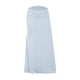 thumbnail image 4 of Falda midi acampanada elástica con fruncidos y cintura alta para mujer - Falda maxi informal de color liso, 4 of 4