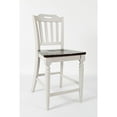 thumbnail image 3 of Jofran Orchard Park Farmhouse Solid Rubberwood Slatback Counter Height Stool (Set of 2), 3 of 7