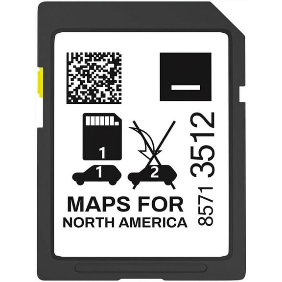 2024 Release Satelite GPS Navigation SD Card Fits GMC Chevry Cadilla Buick,Silverado, Equinox and More Navi System,USA Canada Mexico Maps,Plug and Play Use,2023 Maps Updated - Part 85713512