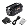 thumbnail image 1 of Small Camcorder, Handheld Video Camcorder, FHD, 16x Digital Zoom, Full HD Rotation, Portable DV Camera (Black), 1 of 5