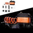 thumbnail image 4 of Servo Digital de 25 kg, engranaje de Metal completo, servomotor par para modelo RC, ángulo de control impermeable DIY, 180  degree, 4 of 8