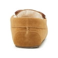 thumbnail image 2 of Joyspun Women's Suede Moccasin Slippers, Wide Width Available, 2 of 6