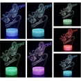 thumbnail image 2 of Superhero 3D Night Light, Spiderman Toys for Boys, Funny Men, 2 of 5