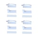 thumbnail image 1 of Advancent Cerradura autoadhesiva para armario, 4 piezas, para sala de estar, dormitorio, baño, cerraduras para cajones deslizantes a prueba de Muebles de casa de muñecas, 1 of 6